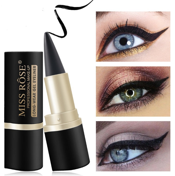 Water-activated eyeliner pen for precise and smooth makeup application